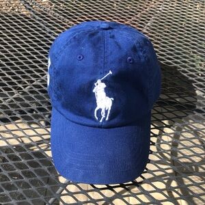 POLO BY RALPH LAUREN Men’s Royal Blue Baseball Cap
